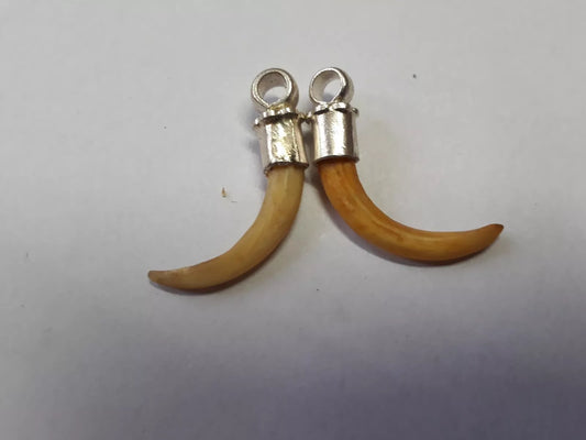 World Most Rare Original Owl Nails ulu Ke Nakhun In Silver Luck Money Profit